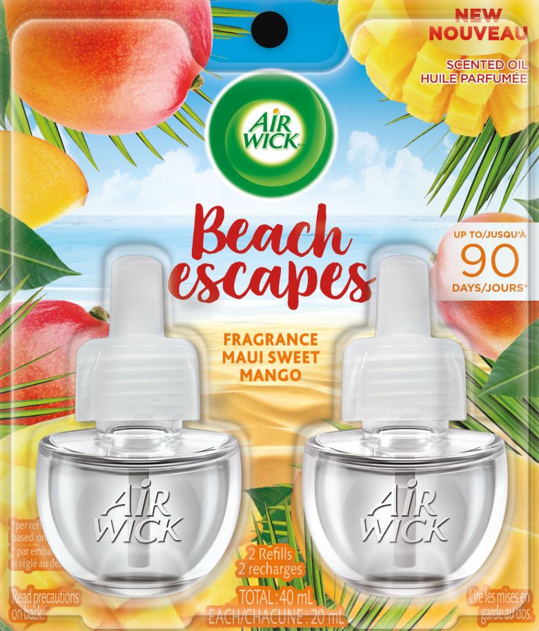 AIR WICK Scented Oil  Maui Sweet Mango Canada Discontinued